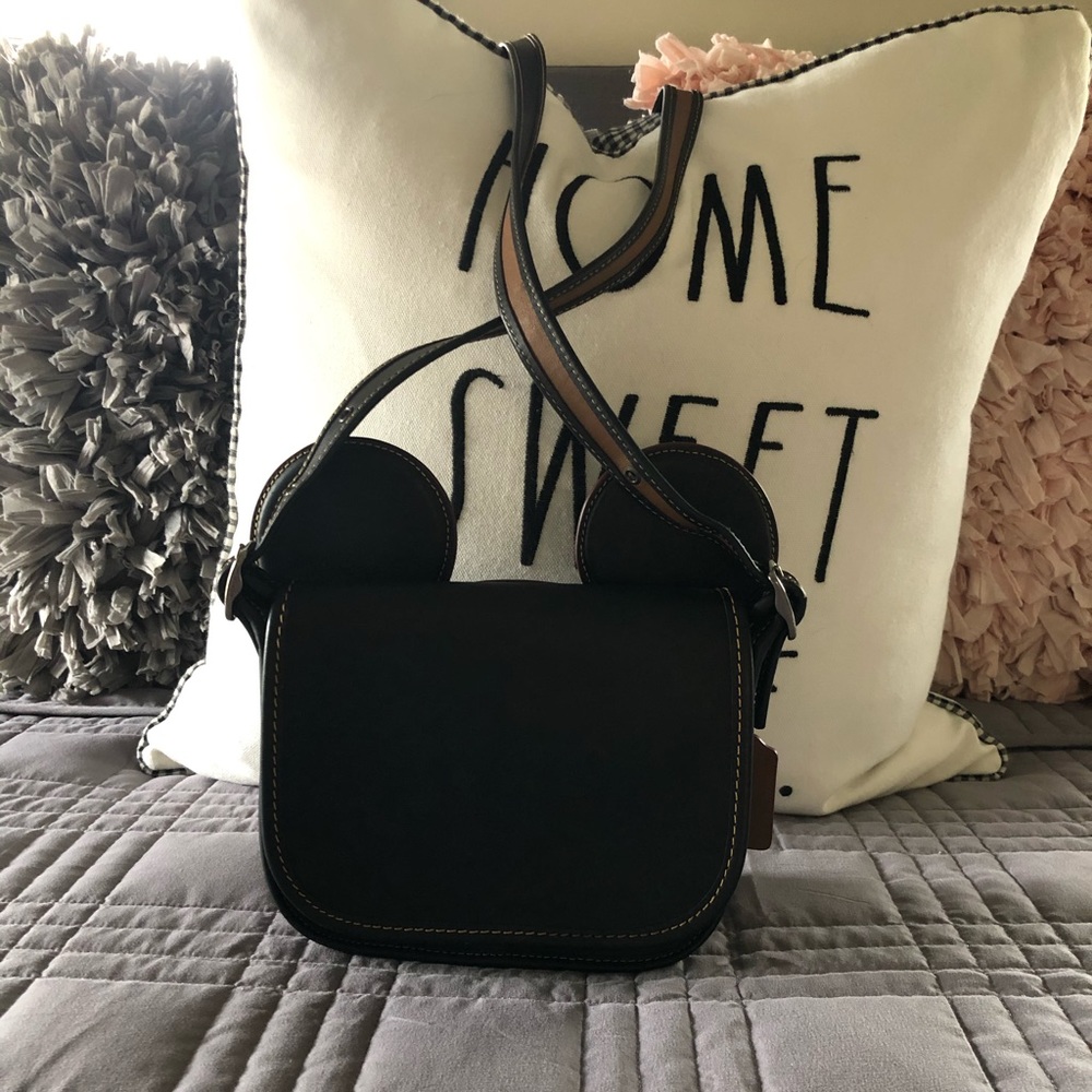 RARE COACH DISNEY BAG BLACK GREAT CONDITION 🎄🎄
